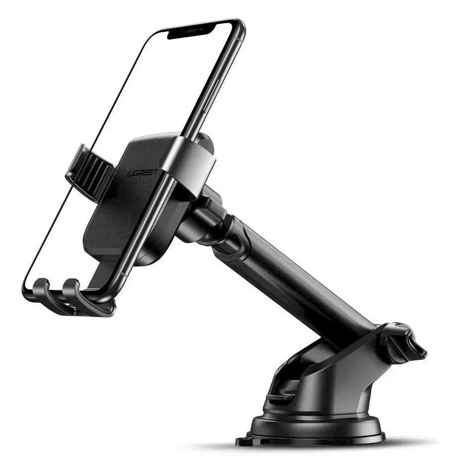 Ugreen Gravity Car Mount Dashboard Windshield Phone Bracket Holder black (60990)