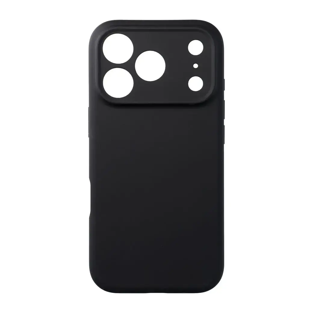 Forcell F-Protect Rubber Premium maciņš ar MagSafe atbalstu telefonam iPhone 17 Pro melns