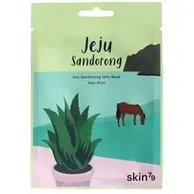 Jeju Sandorong Jelly Mask  - Zklidňující látková maska s aloe vera
