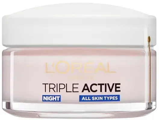 L'Oréal Paris Triple Active night moisturizing cream for all skin types 50 ml