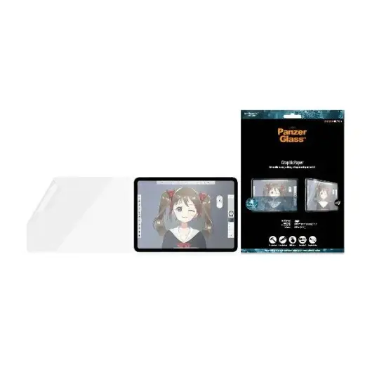 PanzerGlass GraphicPaper iPad Pro 11" (18|20|21)| Air(20), Anti Glare, Case Friendly, Antibacterial