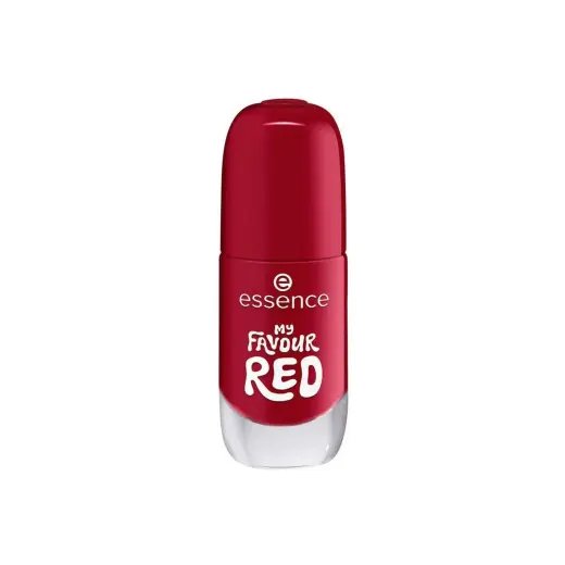 Essence Cosmetics Gel Nail Polish Esmalte De Uñas 14-My Favour Red 8ml