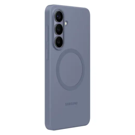 Samsung Silicone telefono dėklas su MagSafe palaikymu Samsung Galaxy S26 (S942) violetinis
