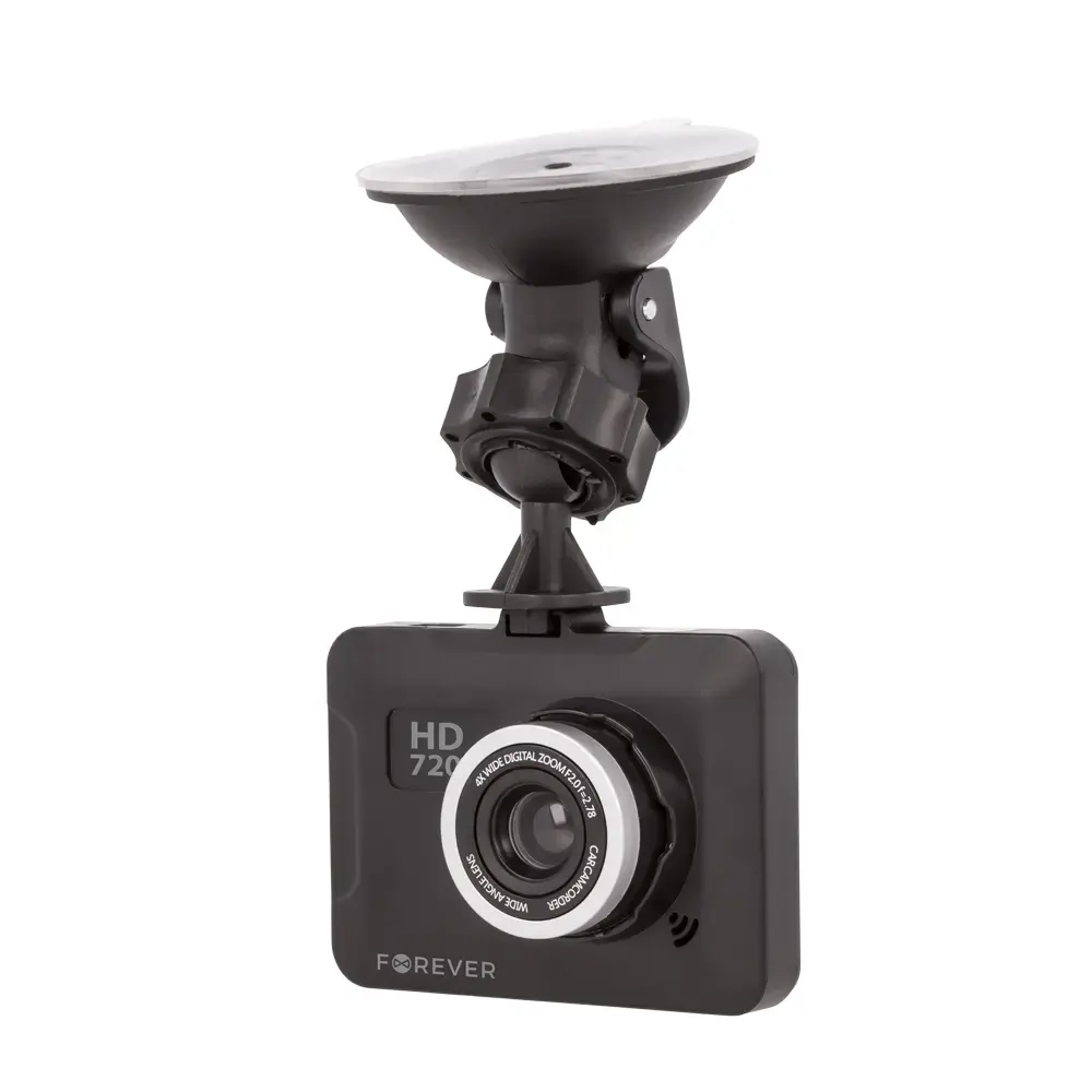 FOREVER VR-130 Auto video reģistrātors HD | MicroSD | LCD 2.2'' + Turētājs
