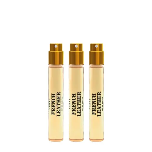 Set Trio, Memo Paris, Cuirs Nomades - French Leather, Eau De Parfum, Unisex, 3 pcs, 10 ml *Vial