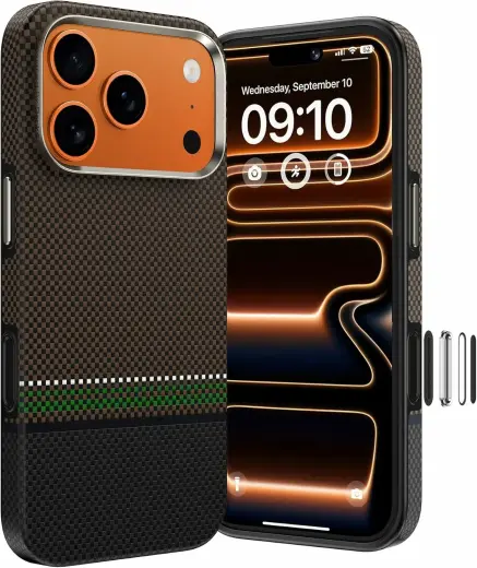 Benks Magnetic Armor Pro Prestige Kevlar 600D telefoni ümbris iPhone 17 Pro Max