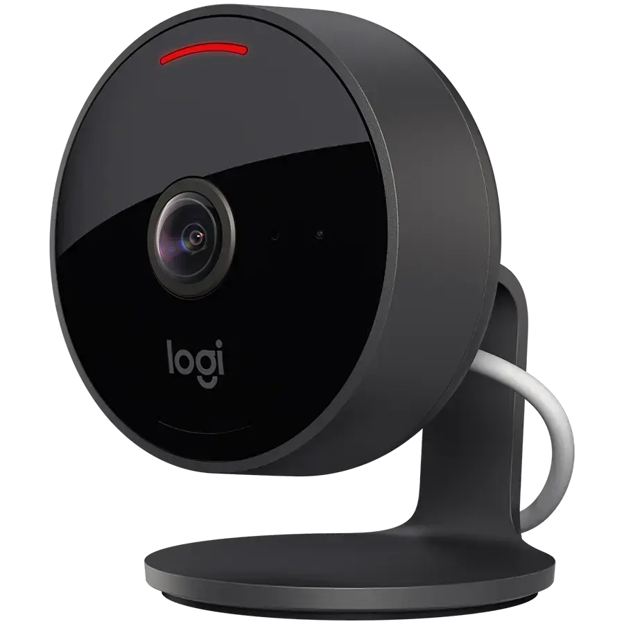 LOGITECH Circle View Camera - GRAPHITE - WIFI - PLUGC - EMEA - WIRED
