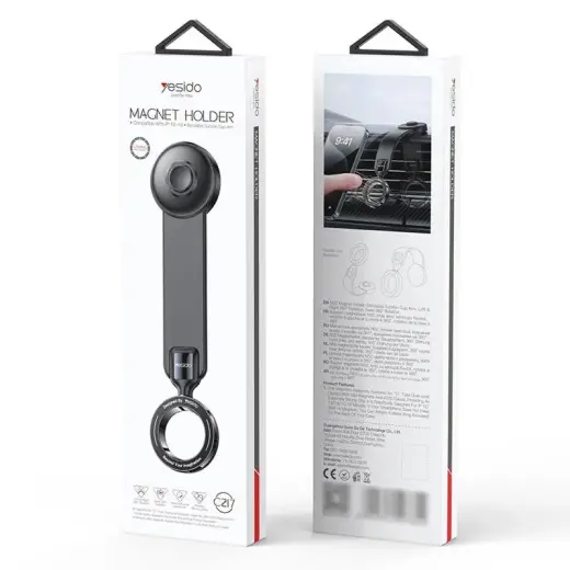 YESIDO MAGNETIC CAR HOLDER C217 MAGSAFE BLACK