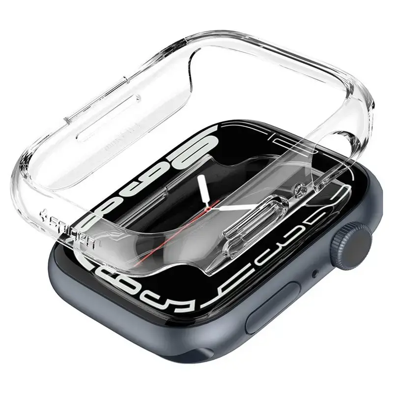 Spigen Thin Fit, clear - Apple Watch 9/8/7 45mm