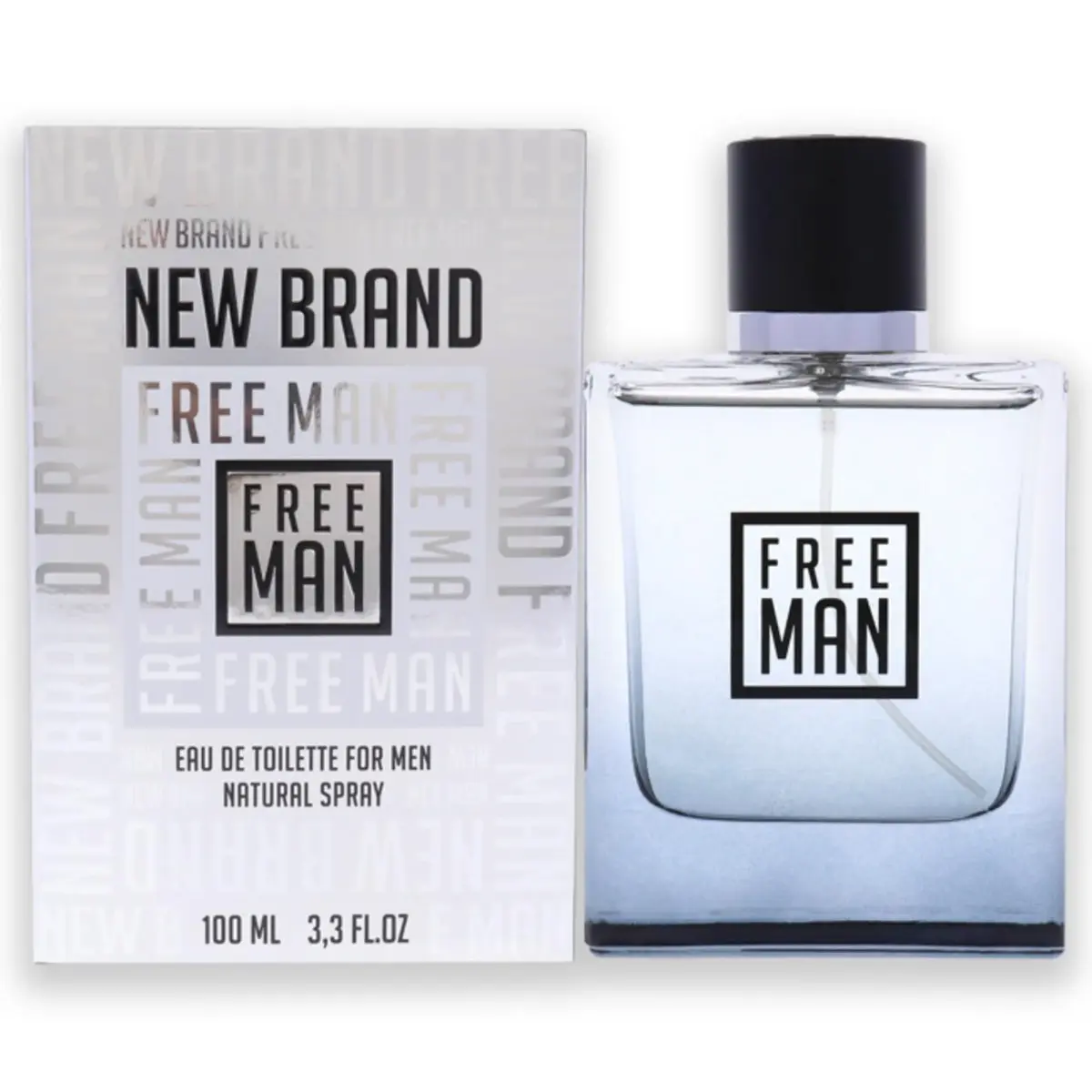 New Brand, Free Man, Eau De Toilette, For Men, 100 ml