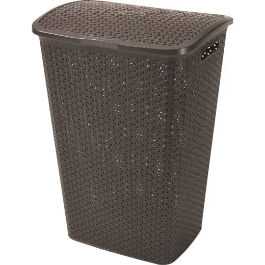 Veļas kaste My Style 55L 43x33x60cm tumši brūna