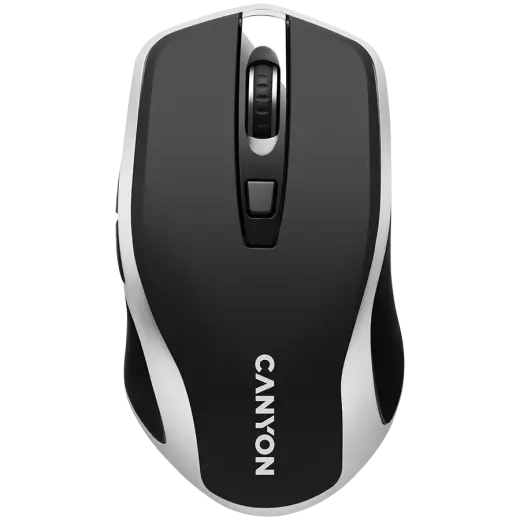 CANYON mouse MW-19  Wireless Charge Black Silver