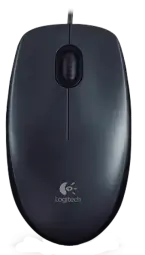 Logitech M90 wired mouse USB | black