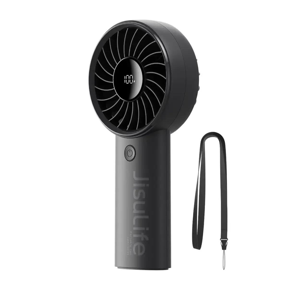 Jisulife Handheld Fan Life4 5000mAh Portable USB Fan - Black