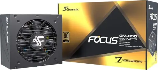 Seasonic G12 GM 80 PLUS Gold Netzteil  halbmodular - 850 Watt  schwarz