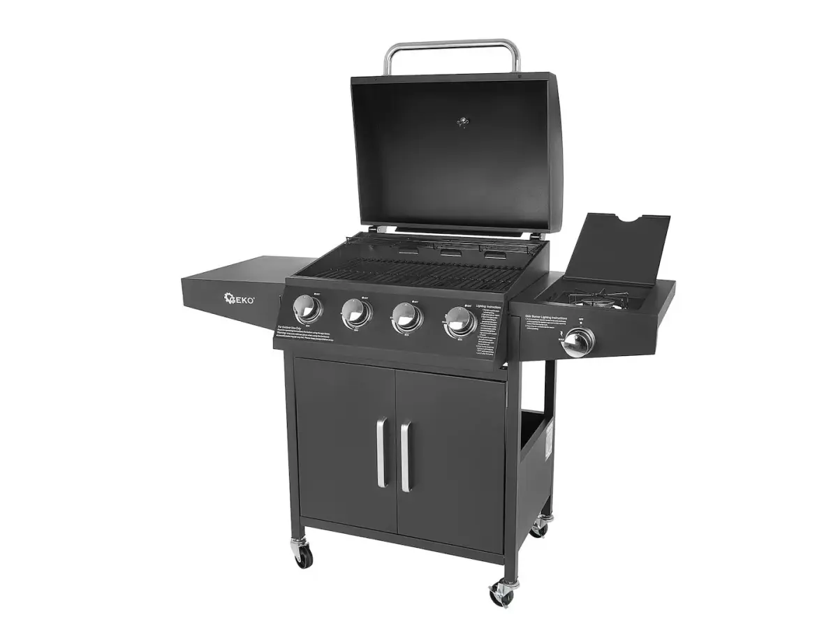Gaasigrill 5 põletiga (4 + 1) 15kW
