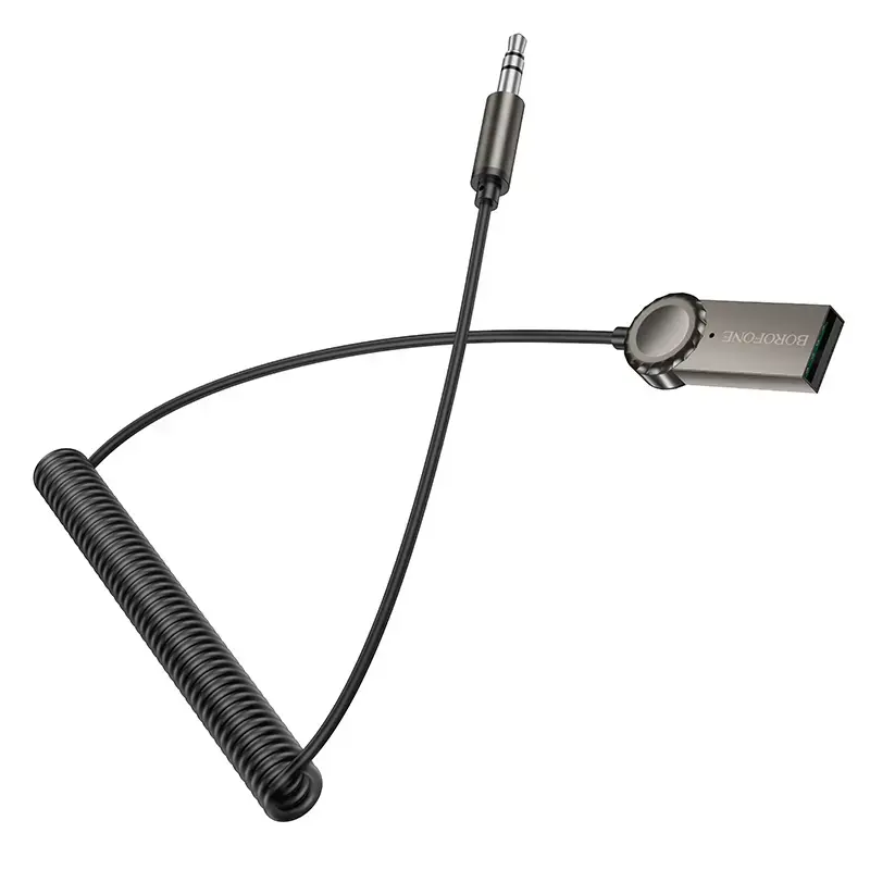 Borofone Audio Bluetooth Receiver AUX BC56 Peaceful grey