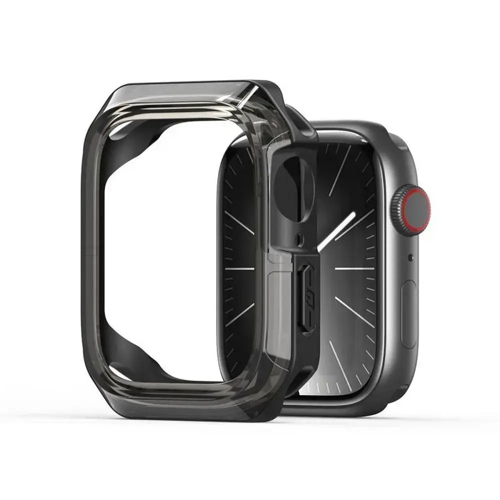 Dux Ducis Tamo išmaniojo laikrodžio dėklas Apple Watch Series 10 (46 mm) | skaidrus/juodas