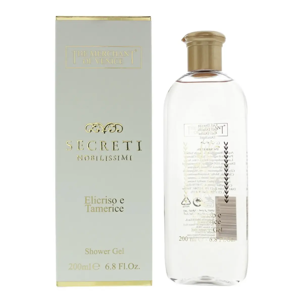 The Merchant Of Venice, Elicriso E Tamerice, Hydrating, Shower Gel, Body, All Skin Types, 200 ml