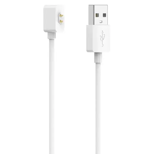 USB CHARGER MI BAND/SMART BAND 8/8 PRO WHITE 60CM