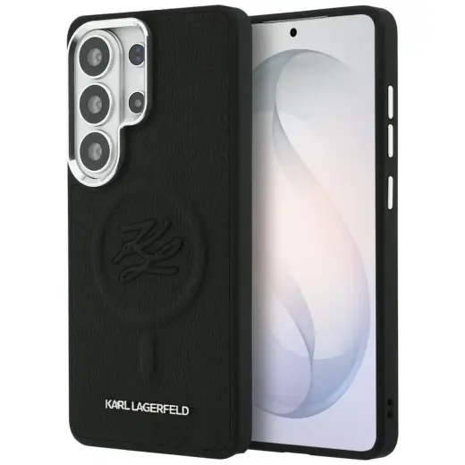 Case Karl Lagerfeld Embossed Ring        Initials MagSafe for Samsung Galaxy S26 Ultra black
