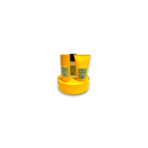 Set Acqua di Parma: Colonia Futura, Anti-Sweat, Deodorant Spray, For Men, 75 ml + Colonia Futura, Shower Gel & Shampoo 2-In-1, 75 ml + Colonia Futura, Eau De Cologne, For Men, 100 ml
