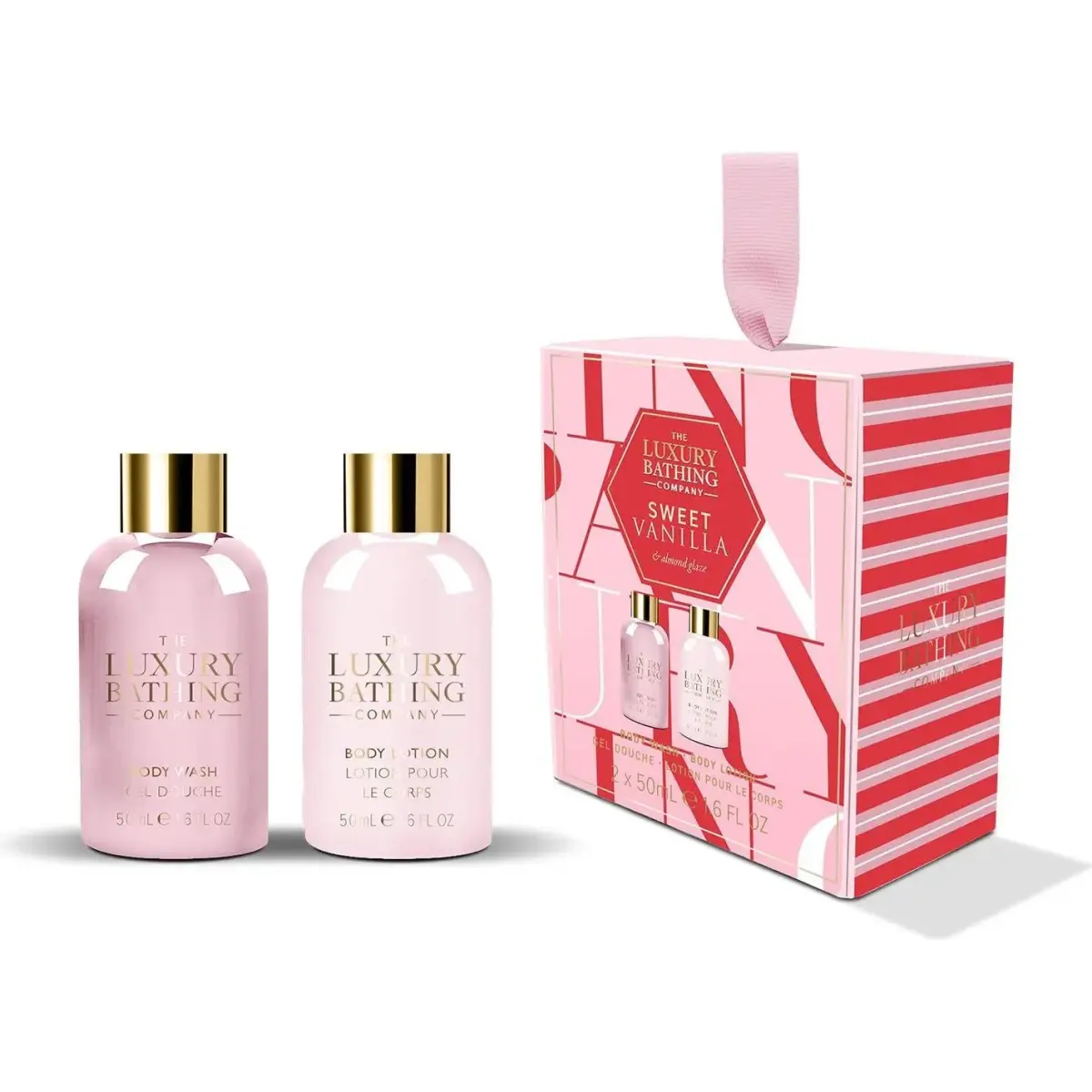 Grace Cole, Set Regalo Bellezza, Vanilla & Almond Körperpflege-Geschenkset 2-tlg (Set per La Cura Del Corpo)