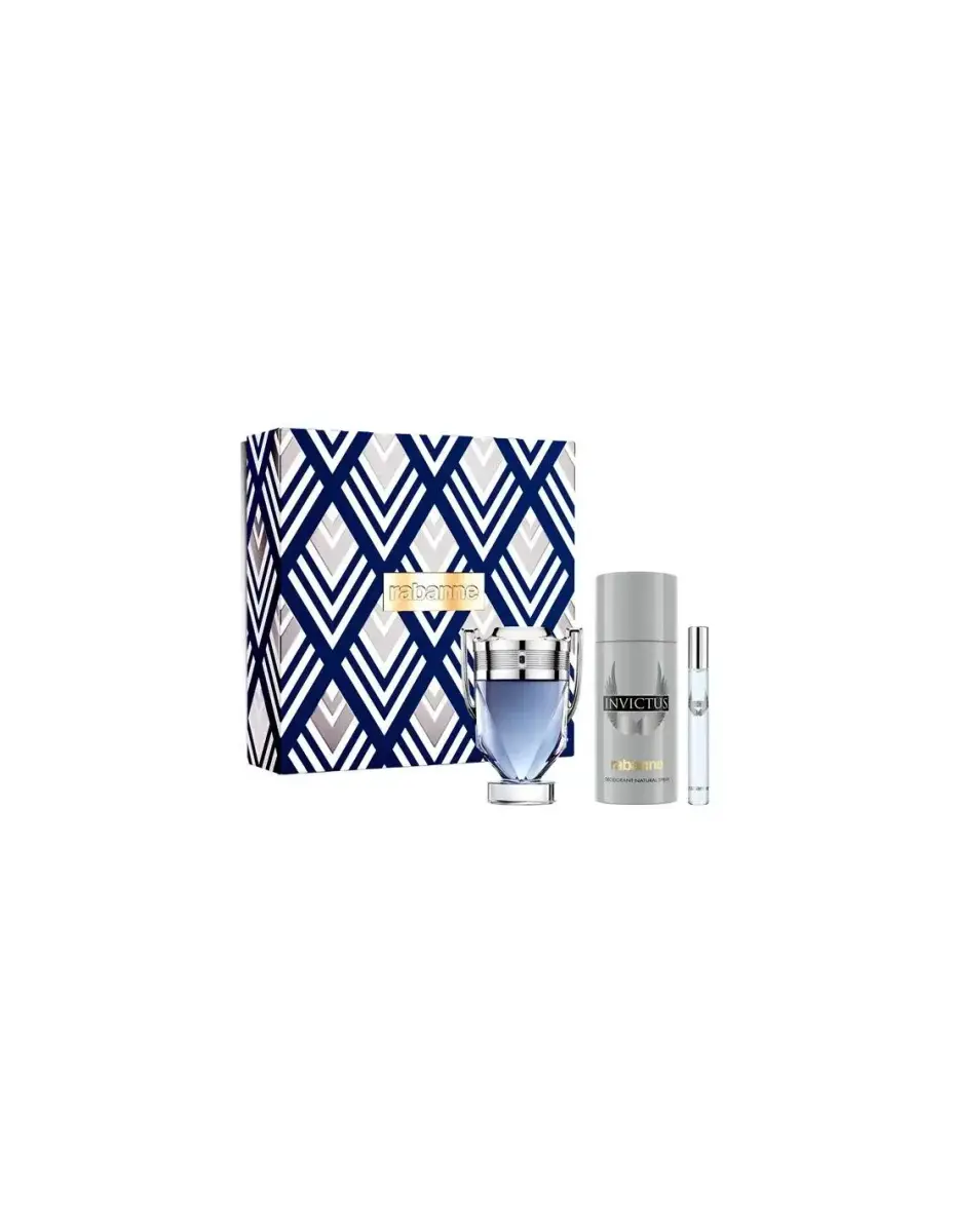 Paco Rabanne Invictus 3-Piece Case Set