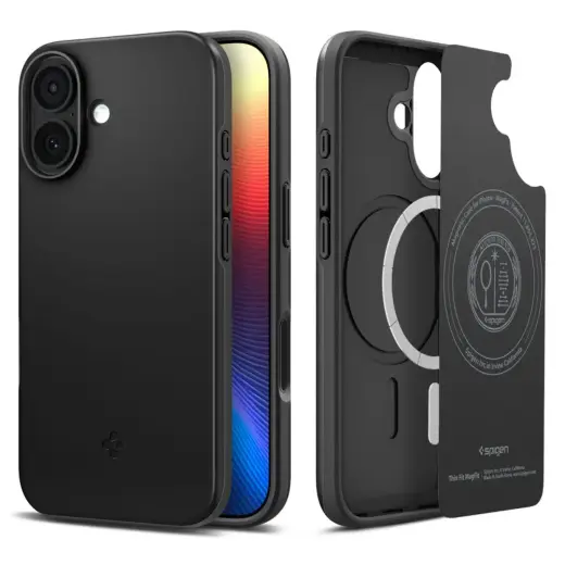 Spigen Thin Fit MagSafe Case for iPhone 17 - Black