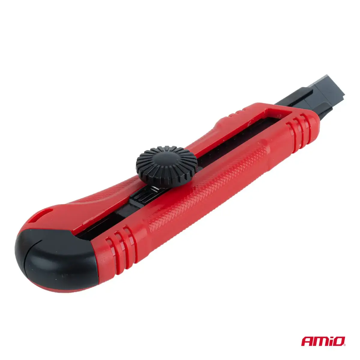 ABS Utility Knife with rotary knob 100x18x0,5mm AMIO-04813