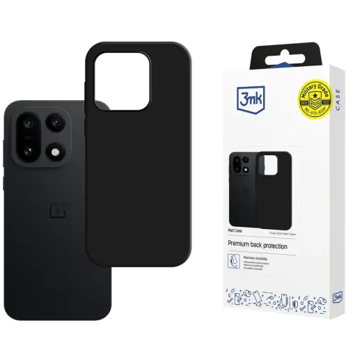 3mk Matt Case for OnePlus 15 5G - Matte Black