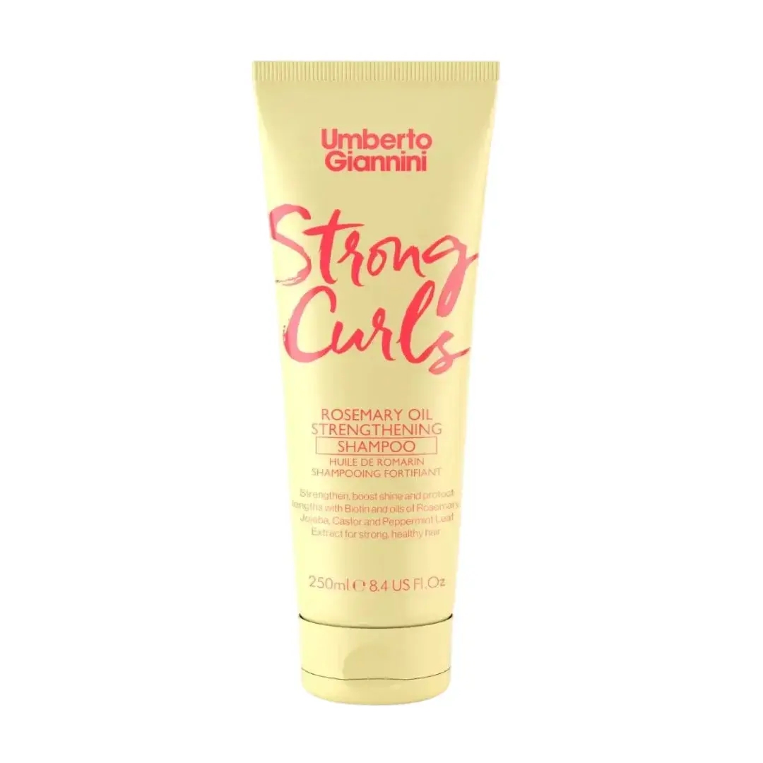 Umberto Giannini, Strong Curls, Hair Shampoo, Strengthening, 250 ml
