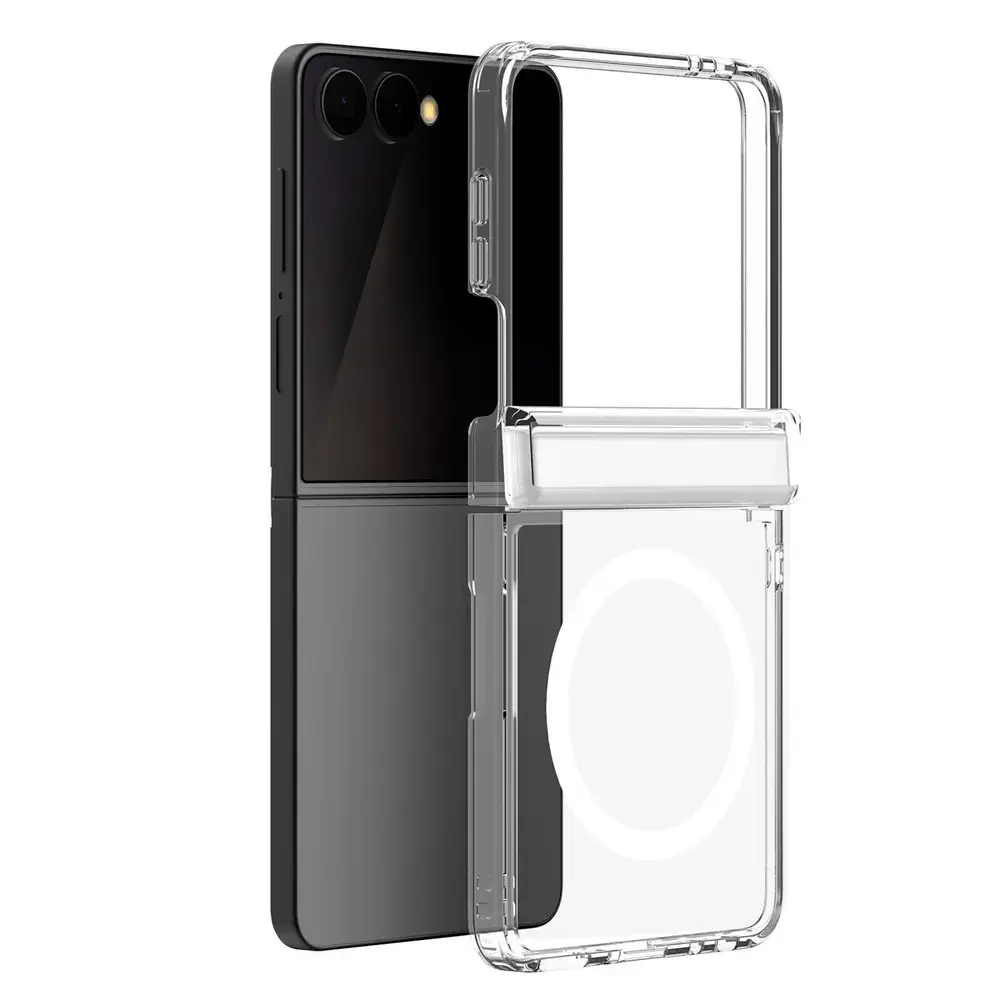 Dux Ducis Clin Mag phone case with MagSafe support for Samsung Galaxy Z Flip 8 (F776) transparent