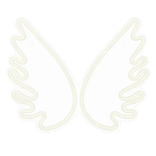 Neon PLEXI LED WINGS white FPNE09X Forever Light