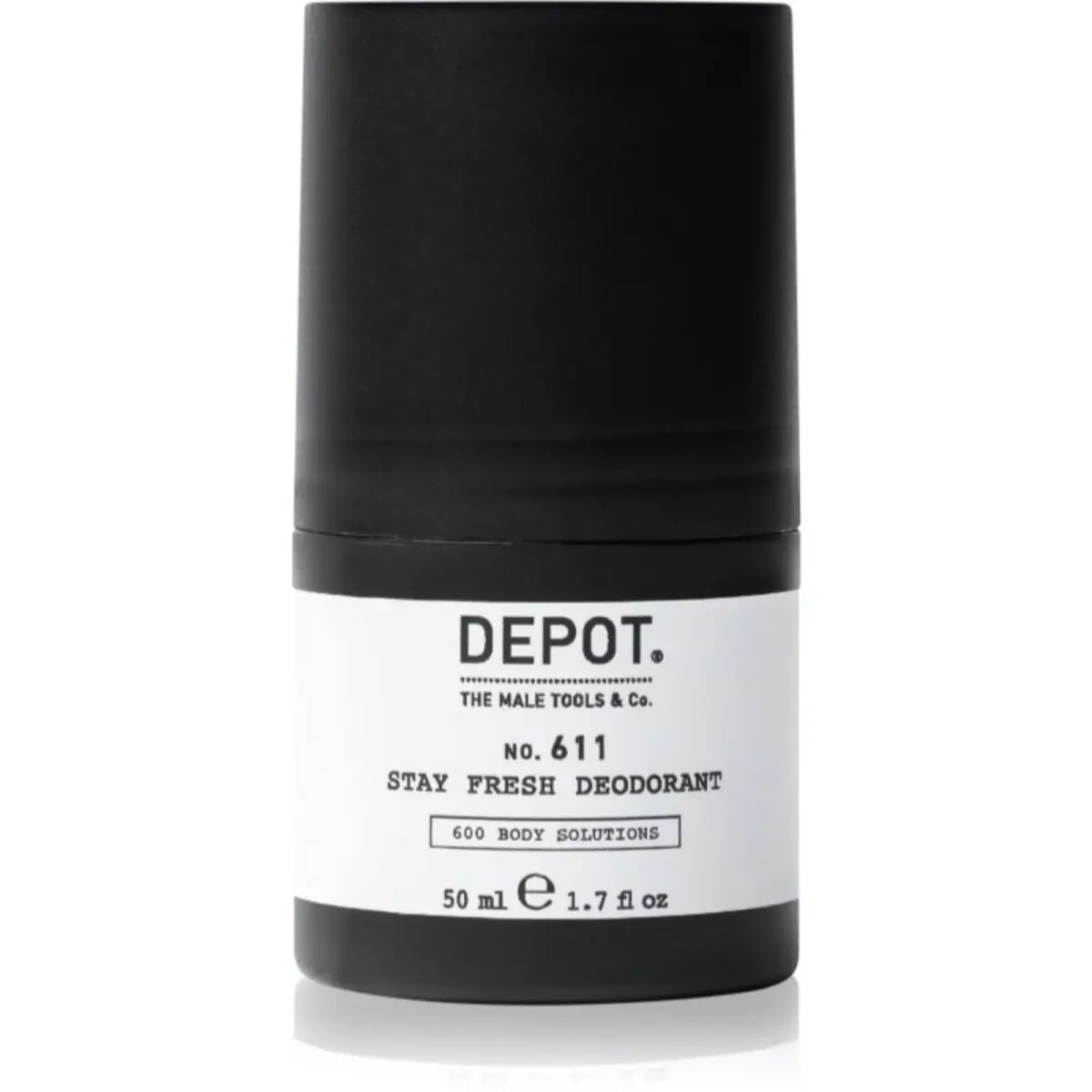 Depot, 600 Body Solutions No. 601, Soothing, Deodorant Roll-On, For Men, 50 ml