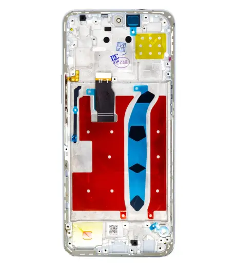 LCD Display + Touch Unit + Front Cover Honor X8 Titanium Silver