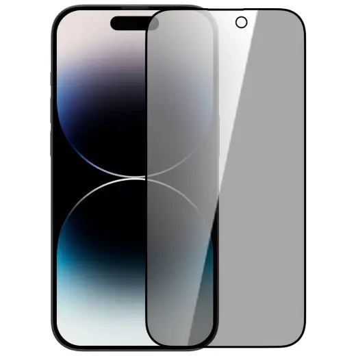 Nillkin Guardian aizsargstikls telefonam iPhone 14 Pro melns