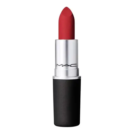 MAC, Powder Kiss, Powder, Cream Lipstick, 935, Ruby New, 3 g