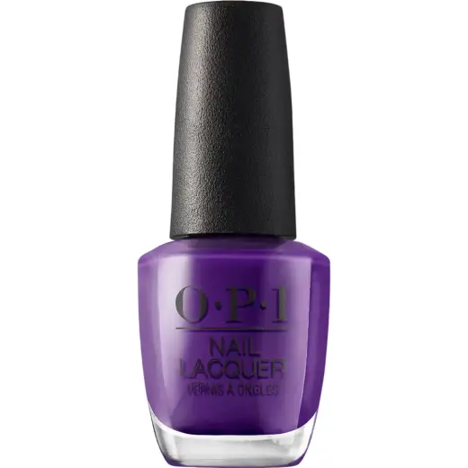 Opi, Nail Lacquer, Shimmer, Nail Polish, B30, Purple With A Purpose, 15 ml