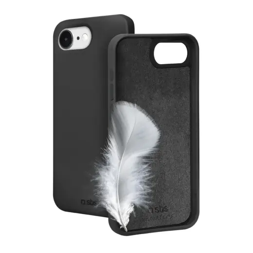 SBS Instinct telefono dėklas iPhone 16e | iPhone 17e juodas