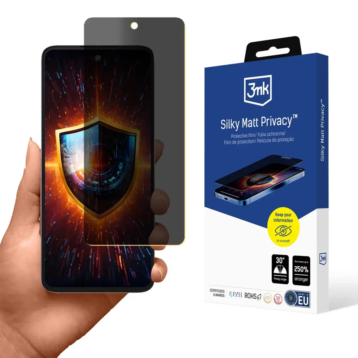 3mk Protection ZTE Blade V60 Design - 3mk Silky Matt Privacy