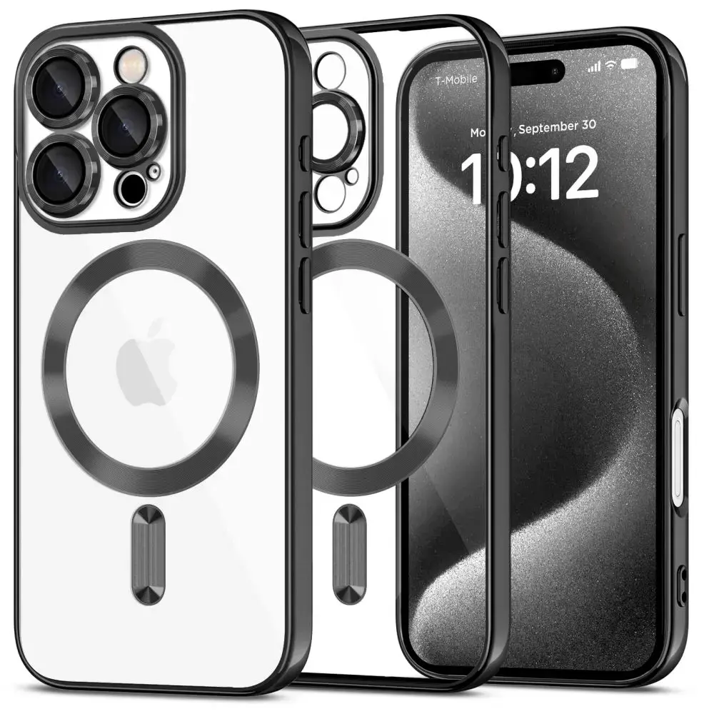 TECH-PROTECT MAGFLEX MAGSAFE IPHONE 16 PRO SPĪDĪGI MELNS