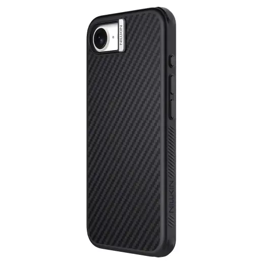 Nillkin Synthetic Fiber PRO чехол для телефона для Apple iPhone 16 серебристый
