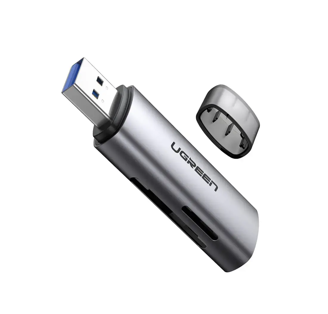 Adapter Ugreen CM216 SD|TF USB 3.0 (grey)