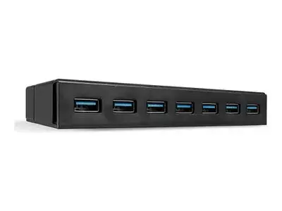 Lindy USB 3.1 Hub 7 Port with Charging Function - hub - 7 ports