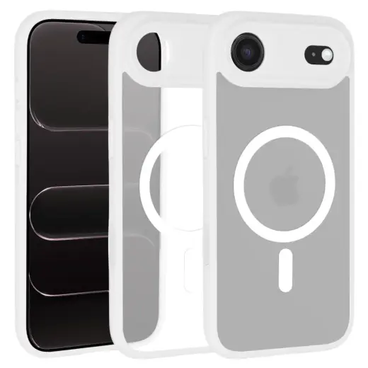Liavec Soft telefono dėklas iPhone 17 Air baltas
