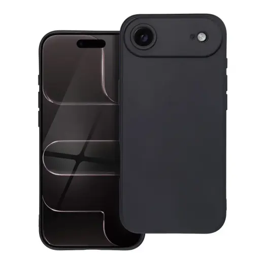 Matt maciņš telefonam iPhone 17 Air melns