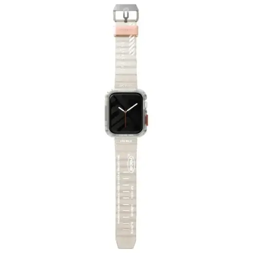 Skinarma Shokku viedpulksteņa siksniņa priekš Apple Watch (42/44/45 mm) | silikons | bēša