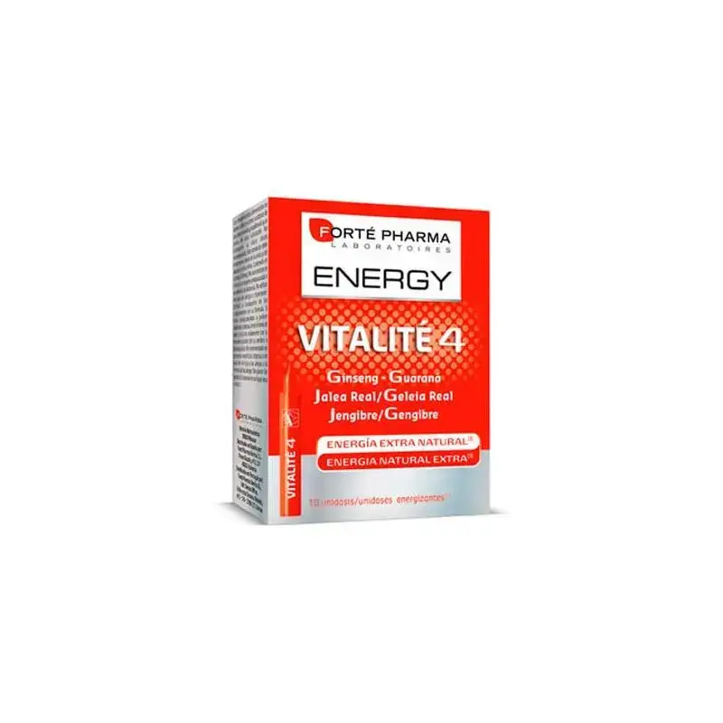 FORTÉ PHARMA Forté Pharma Energy Vitality 4 10ml 20 Doses