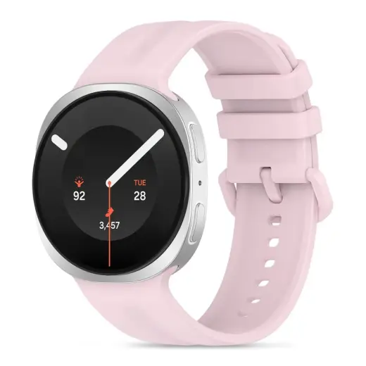 TECH-PROTECT SILICONE EVO SAMSUNG GALAXY WATCH 8 / 9 / CLASSIC (40 / 44 / 46 MM) POWDER PINK